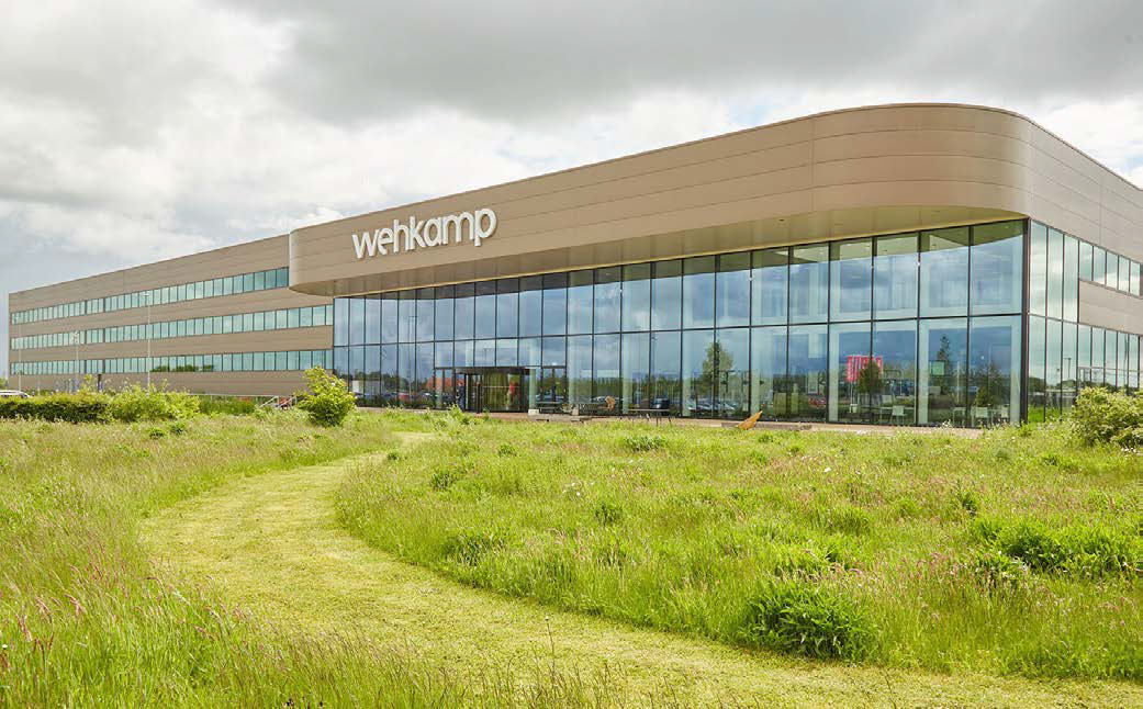 Het hoofdkantoor van Wehkamp